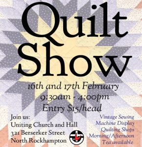 Quilt Show Flyer A4